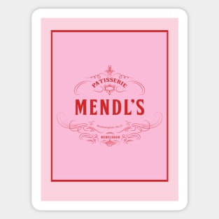 Mendl's - The Grand Budapest Hotel Poster Sticker